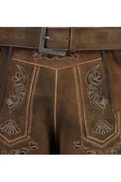 MADDOX Ledershorts Friedolin kiesel