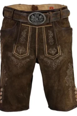 MADDOX Leder Shorts Ronn birke