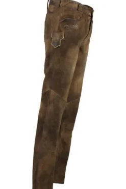 MADDOX Ziegenvelours Leder-Hose Florinus ziller antik