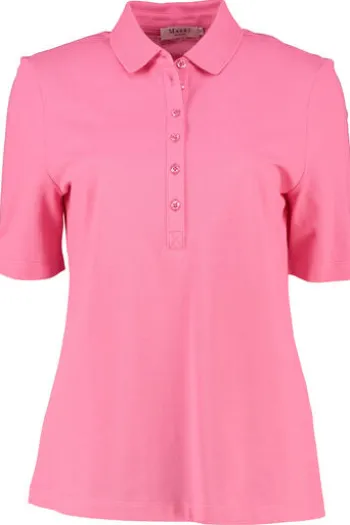 MAERZ Piqué Polo Shirt pink