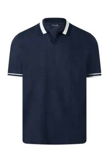MAERZ Polo-Shirt dawn blue Regular Fit