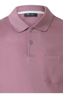 MAERZ Polo-Shirt soft grape Regular Fit