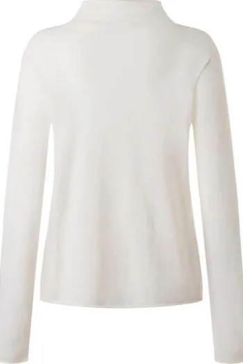 MAERZ Pullover new white extrafeine Merinowolle
