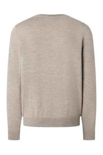 MAERZ Rundhals Pullover iced latte