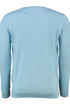 MAERZ Rundhals Pullover ocean aqua Modern Fit