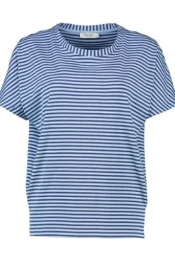 MAERZ Shirt midnight sail- blau gestreift