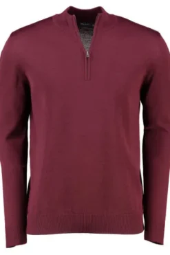 MAERZ Stehkragen Pullover barolo wine