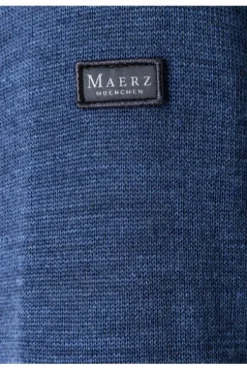 MAERZ Stehkragen Pullover deep sea
