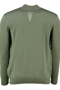 MAERZ Stehkragen Pullover moos garden
