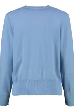 MAERZ Strickjacke blau in Organic-Baumwoll-Qualität