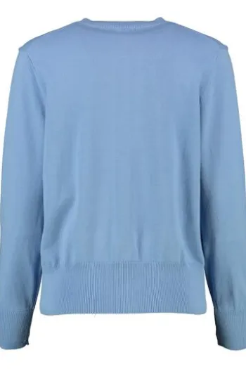 MAERZ Strickjacke blau in Organic-Baumwoll-Qualität