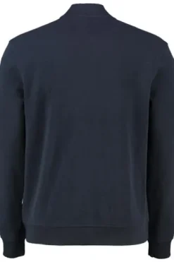 MAERZ Strickjacke marine für Herren mit Schalkragen