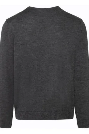 MAERZ Strickjacke mit Knöpfe anthrazit