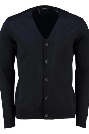 MAERZ Strickjacke mit Knöpfe marine