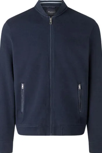MAERZ Sweat Jacke Wirk dawn blue