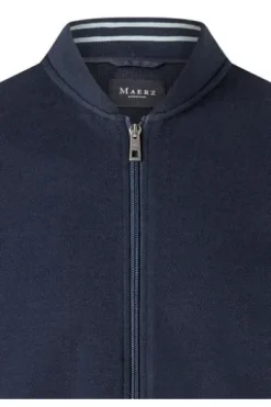 MAERZ Sweat Jacke Wirk dawn blue