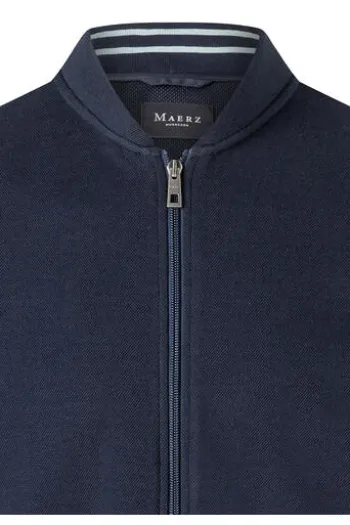 MAERZ Sweat Jacke Wirk dawn blue