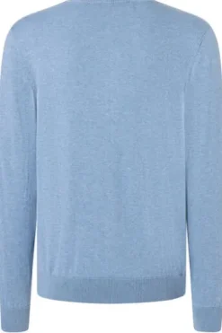 MAERZ V-Auschnitt Pullover hellblau