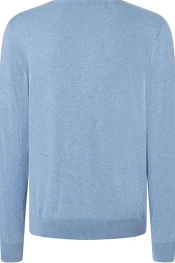 MAERZ V-Auschnitt Pullover hellblau