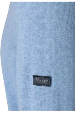MAERZ V-Auschnitt Pullover hellblau
