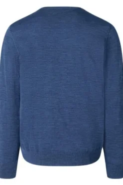 MAERZ V-Ausschnitt Pullover deep sea
