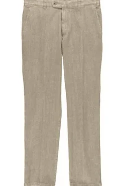 M.E.N.S. Baumwoll-Stretch-Hose beige Madison XTEND