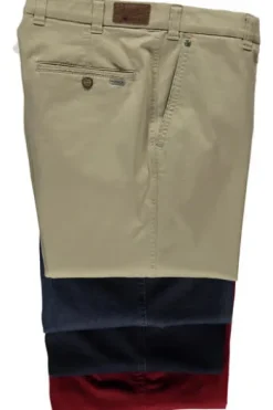 M.E.N.S. Baumwoll-Stretch-Hose beige Madison XTEND