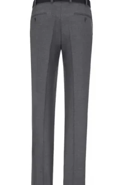 M.E.N.S. Flanell-Stretch-Hose grau