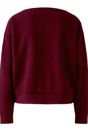 MISS LAGOTTE Pullover bramble berry in legerer Form