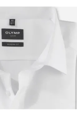 OLYMP Business Hemd Luxor weiss Modern Fit Langarm