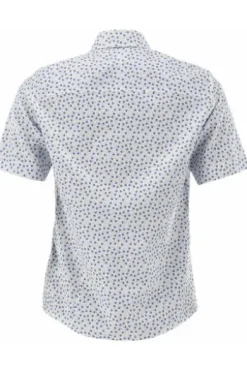 OS TRACHTEN Bluse blau