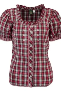 OS TRACHTEN Bluse rot