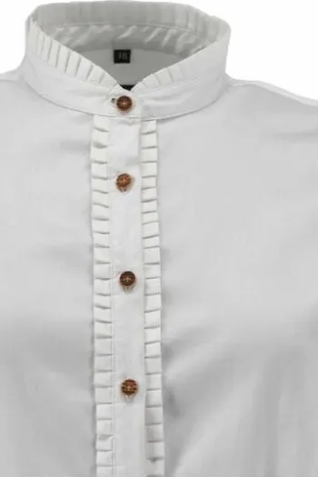 OS TRACHTEN Bluse weiß