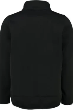 OS TRACHTEN Fleece-Jacke schwarz meliert