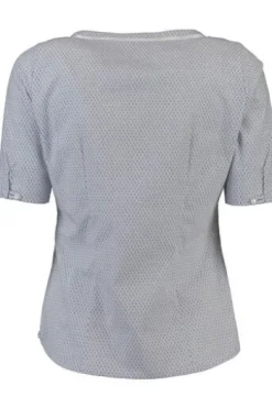 OS TRACHTEN Gipfelstürmer Bluse blau