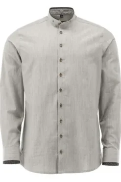 OS TRACHTEN Hemd natur Slim Fit Langarm