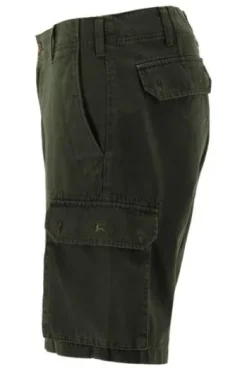 OS TRACHTEN Jagd Shorts oliv einfarbig