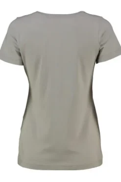 OS TRACHTEN Shirt grau mit Hirsch-Applikation