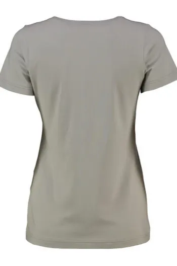 OS TRACHTEN Shirt grau mit Hirsch-Applikation