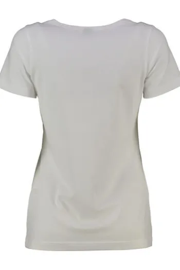 OS TRACHTEN Shirt weiß mit Hirsch-Applikation