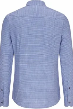 OS TRACHTEN Trachtenhemd blau