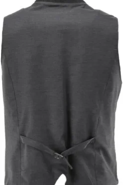 OS TRACHTEN Weste anthrazit gemustert Slim Fit