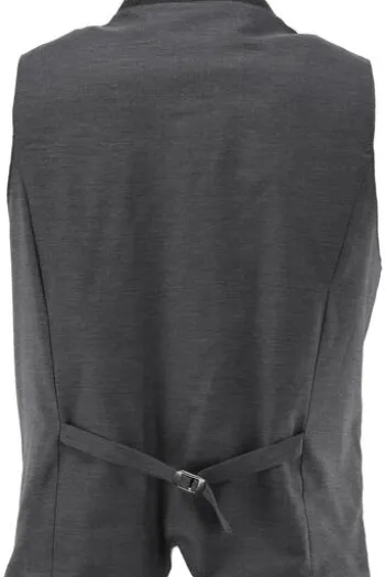 OS TRACHTEN Weste rot gemustert Slim Fit