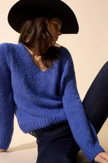 OUI Pullover blue