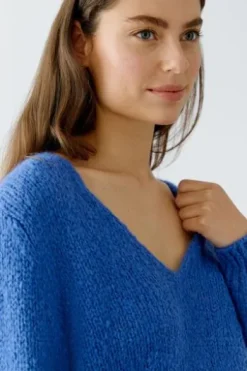 OUI Pullover blue