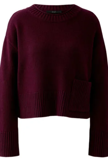 OUI Pullover bramble berry