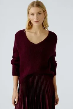 OUI Pullover bramble berry