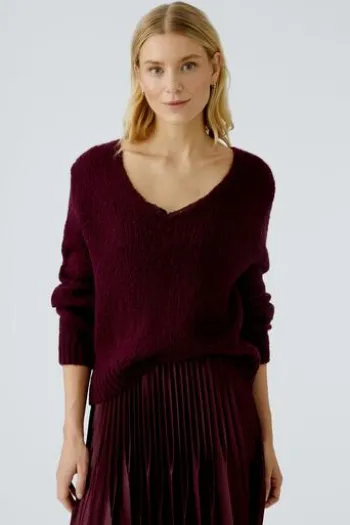 OUI Pullover bramble berry