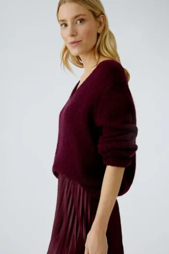 OUI Pullover bramble berry