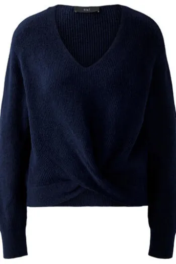 OUI Pullover darkblue